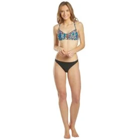 Speedo Women's Solid Classic Swimsuit Bottom -Speedos Shop 5666022686888 speedoblack 4a