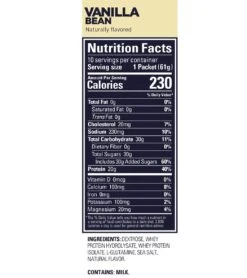 Gu Roctane Protein Recovery Mix ( 10 Single Serve Packs) -Speedos Shop 5666610446504 vanilla 3a