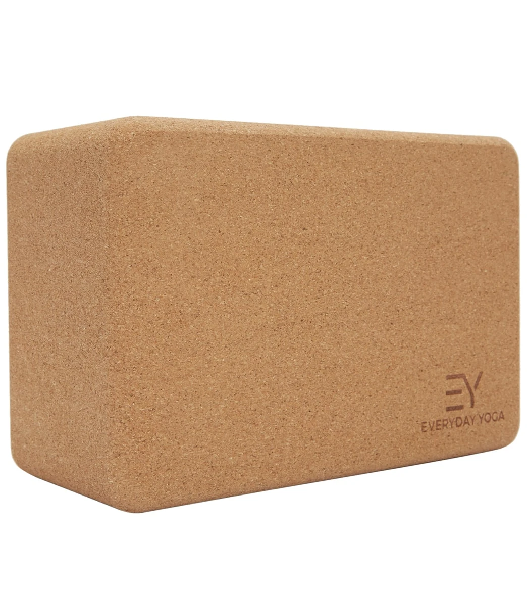 Cork Yoga Block 4 Inch 1 Cork Yoga Block 4 Inch