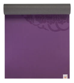 Gaiam Performance Dry-Grip Yoga Mat 68" 5mm -Speedos Shop 5667844522152 purple 3a