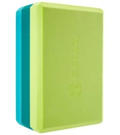 Gaiam Tri Color Yoga Block -Speedos Shop 5668991369384 tealtonal 3a