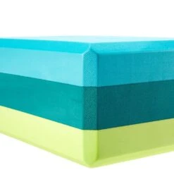 Gaiam Tri Color Yoga Block -Speedos Shop 5668991369384 tealtonal 4a