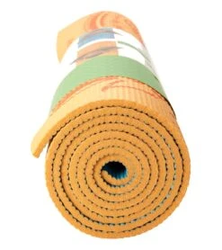 Gaiam Reversible Elephant Printed Yoga Mat 68" 6mm Extra Thick -Speedos Shop 5668996448424 elephant 3a