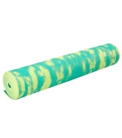 Gaiam Reversible Turquoise Lotus Printed Yoga Mat 68" 6mm Extra Thick -Speedos Shop 5668997169320 turquoiselotus 5a