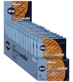 Gu Energy Stroopwafel - Gluten Free (16 Pack) -Speedos Shop 5669752733864 wildberry 1a