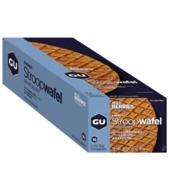Gu Energy Stroopwafel - Gluten Free (16 Pack) -Speedos Shop 5669752733864 wildberry 2a