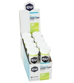GU Hydration Drink Tabs (8 Pack) -Speedos Shop 5670658605224 lemonlime 2a