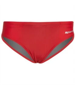 Solid Swim Brief Swimsuit Youth (22-28) -Speedos Shop 5671756005544 red 3a