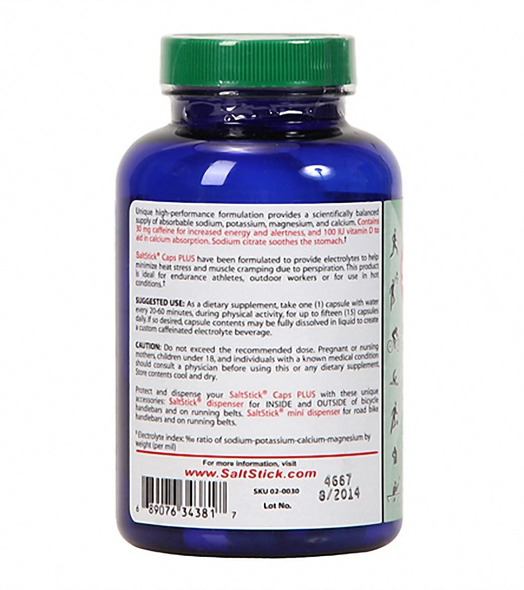 SaltStick Electrolyte Caps PLUS (100 Ct.) 2 SaltStick Electrolyte Caps PLUS (100 Ct.) - Image 2