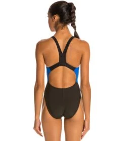 Reactor Splice Competition Back One Piece Swimsuit 5 Reactor Splice Competition Back One Piece Swimsuit -Speedos Shop 5672674853032 blackblue 3a