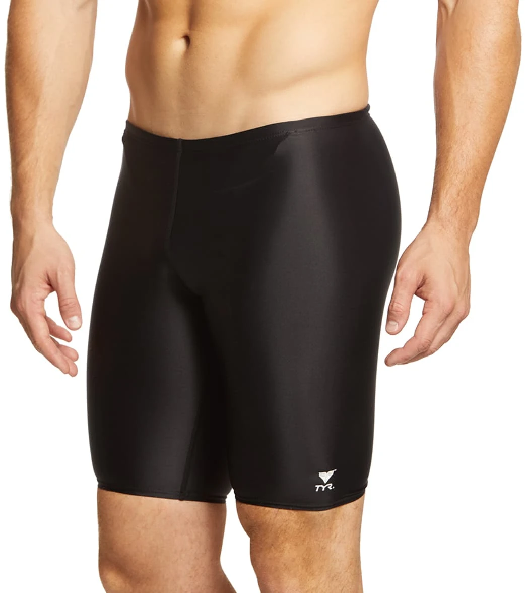 The Men's TYReco Solid Jammer Swimsuit 2 The Men's TYReco Solid Jammer Swimsuit - Image 2