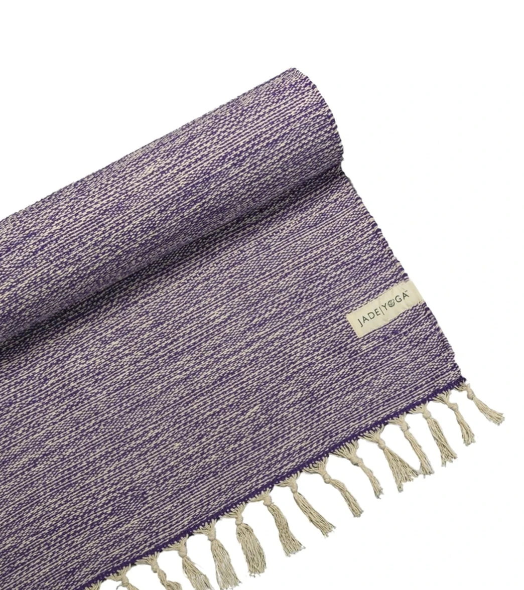 Recycled Cotton Yoga Blanket 2 Recycled Cotton Yoga Blanket - Image 2