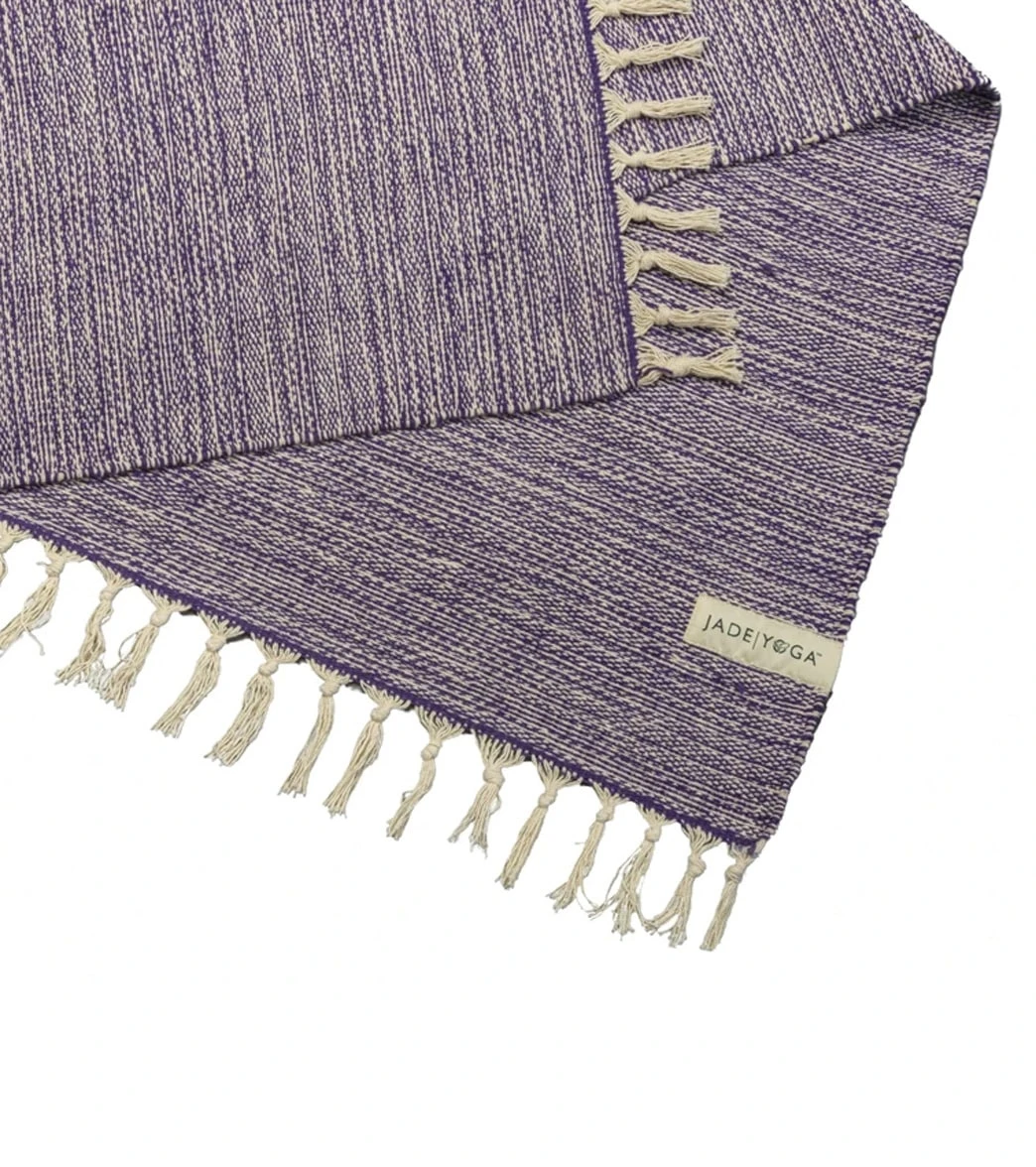 Recycled Cotton Yoga Blanket 3 Recycled Cotton Yoga Blanket - Image 3