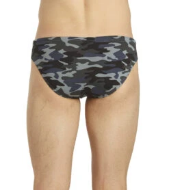 HydroLast Men's Camo Water Polo Brief -Speedos Shop 6690450505896 blackmulti 7a