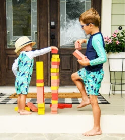 Boys' Toucan Talk Volley Swim Trunk (Toddler, Little Kid, Big Kid) 6 Boys' Toucan Talk Volley Swim Trunk (Toddler, Little Kid, Big Kid) -Speedos Shop 6747579351208 blue 3a