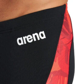 Arena Men's Tropicals Jammer Swimsuit -Speedos Shop 6813961027752 blackredmulti 4a