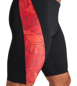 Arena Men's Tropicals Jammer Swimsuit -Speedos Shop 6813961027752 blackredmulti 5a