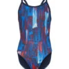 HydroLast Artsy Thin Strap One Piece Swimsuit Youth (22-28)