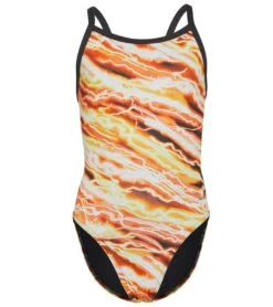 HydroLast Flash Thin Strap One Piece Swimsuit Youth (22-28)