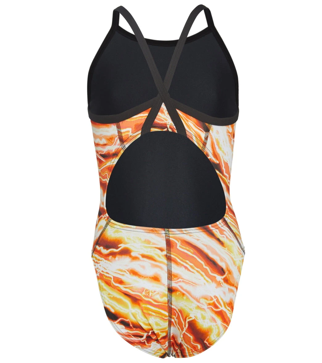 HydroLast Flash Thin Strap One Piece Swimsuit Youth (22-28) 2 HydroLast Flash Thin Strap One Piece Swimsuit Youth (22-28) - Image 2