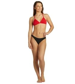 Women's Triangle Solid Bikini Top 8 Women's Triangle Solid Bikini Top -Speedos Shop 7012302323880 red 4a