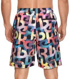 Reebok Men's On Da Block 9" Swim Trunks -Speedos Shop 7167534071976 multi 3a