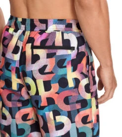 Reebok Men's On Da Block 9" Swim Trunks -Speedos Shop 7167534071976 multi 4a