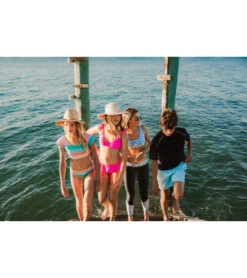 Girls' Neon Queen Pink Frilled Bikini Set (Little Kid, Big Kid) -Speedos Shop 7217017356456 pink 4a