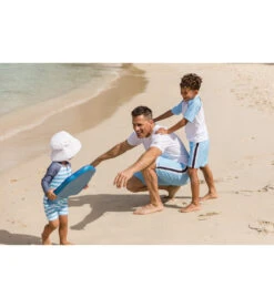 Boys' Blue Retro Stripe Volley Board Short (Toddler, Little Kid, Big Kid) 11 Boys' Blue Retro Stripe Volley Board Short (Toddler, Little Kid, Big Kid) -Speedos Shop 7217022533800 blue 5a