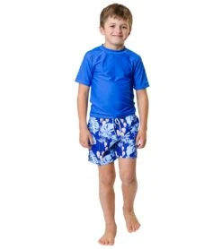 Boys' Mango Tango Volley Board Short (Toddler, Little Kid, Big Kid) -Speedos Shop 7217022730408 blue 6a