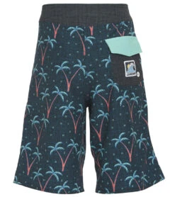 Boys' Oasis Boardshort (Little Kid, Big Kid) -Speedos Shop 7223829299368 black 3a