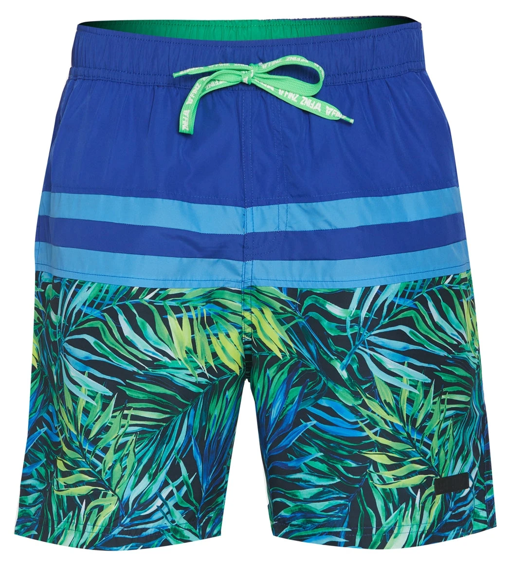 Men's Tropical Splice Swim Trunks 1 Men's Tropical Splice Swim Trunks