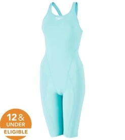 Speedo Women's Vanquisher Kneeskin Tech Suit Swimsuit -Speedos Shop 7300840652968 blueice 5a