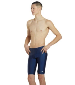 Speedo Men's Eco Pro LT Solid Jammer Swimsuit -Speedos Shop 7303591002280 speedonavy 3a