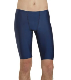 Speedo Men's Eco Pro LT Solid Jammer Swimsuit -Speedos Shop 7303591002280 speedonavy 4a