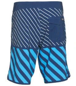 Volcom Men's Mod Quarta Scallop 19" Board Shorts -Speedos Shop 7357244014760 navy 3a
