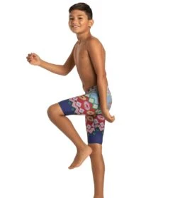 Granny Sweater Gingerbread Mermaid Jammer Swimsuit Youth (22-28) -Speedos Shop 7362714337448 multi 4a