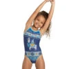 Granny Sweater Llamakah Thin Strap One Piece Swimsuit Youth (22-28)