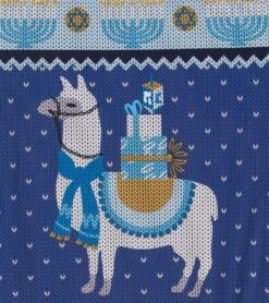 Granny Sweater Llamakah Thin Strap One Piece Swimsuit Youth (22-28) -Speedos Shop 7362716139688 blue 7a