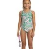 Sporti X Damian Orellana Limited Edition Primavera Wide Strap One Piece Swimsuit Youth (22-28)