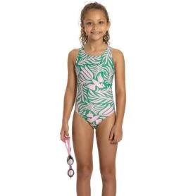 Sporti X Damian Orellana Limited Edition Primavera Wide Strap One Piece Swimsuit Youth (22-28)