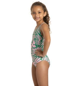Sporti X Damian Orellana Limited Edition Primavera Wide Strap One Piece Swimsuit Youth (22-28) -Speedos Shop 7390745362600 multi 3a
