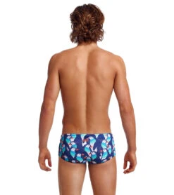 Funky Trunks Men's Pengoo Parade Sidewinder Square Leg Swimsuit -Speedos Shop 7394937634984 pengooparade 3a
