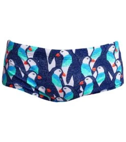 Funky Trunks Men's Pengoo Parade Sidewinder Square Leg Swimsuit -Speedos Shop 7394937634984 pengooparade 4a