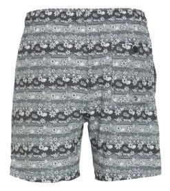 Men's Batik Floral Swim Trunks -Speedos Shop 7403409309864 black 3a