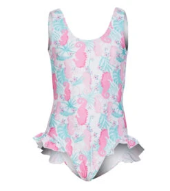 Girls' Magic Seahorse Delaney UPF 50+ Delaney One Piece Swimsuit (Baby, Toddler, Little Kid)