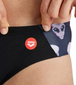 Arena Men's Crazy Placement Brief Swimsuit -Speedos Shop 7468255084712 blackmulti 4a