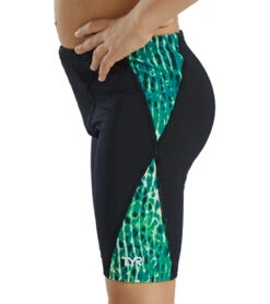 TYR Boys' Atolla Blade Jammer Swimsuit -Speedos Shop 7539506741416 green 4a