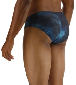 TYR Men's Cosmic Night Racer Brief Swimsuit 15 TYR Men's Cosmic Night Racer Brief Swimsuit -Speedos Shop 7539515195560 tealmulti 6a
