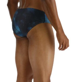 TYR Men's Cosmic Night Racer Brief Swimsuit 16 TYR Men's Cosmic Night Racer Brief Swimsuit -Speedos Shop 7539515195560 tealmulti 7a
